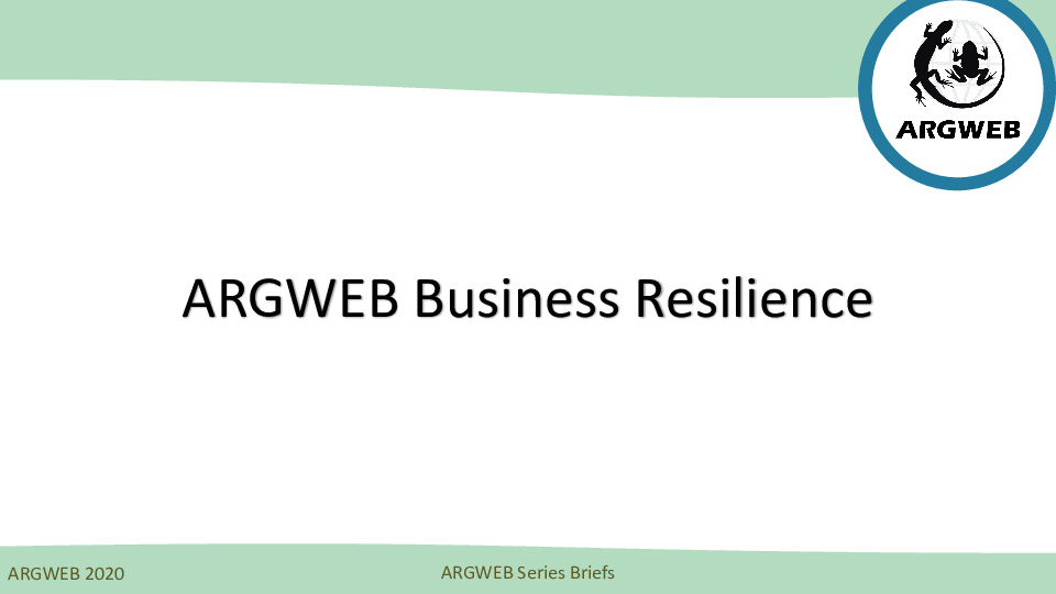 ARGWEB Resilience